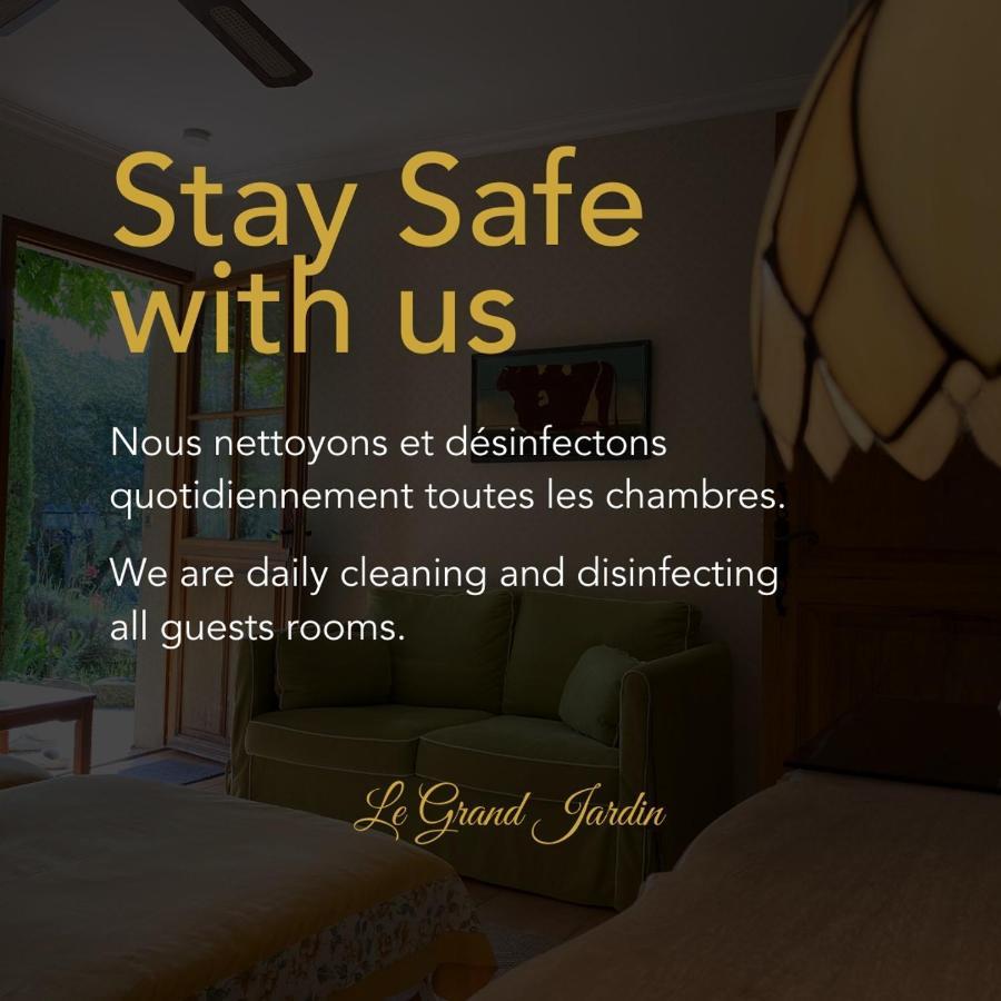Le Grand Jardin Bed & Breakfast Lafare Eksteriør bilde